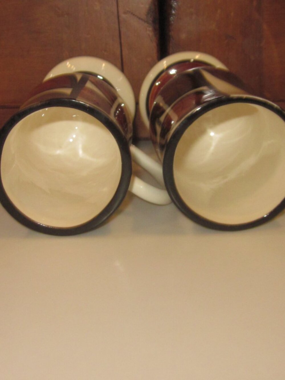 Hawaii Tapa Cloth Mugs Irish Coffee Set - Picture 4 of 4